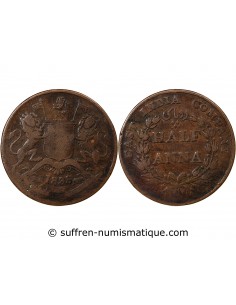 COMPAGNIE DES INDES BRITANNIQUES - 1/4 ANNA 1835