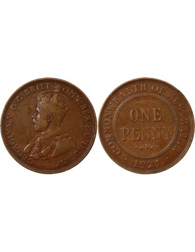 AUSTRALIE, GEORGE V - PENNY 1921 SYDNEY