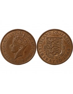 JERSEY, GEORGES VI - 1/12 SHILLING 1945 2