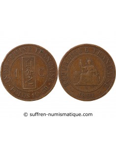 INDOCHINE FRANCAISE - 1 CENTIME 1894 A PARIS