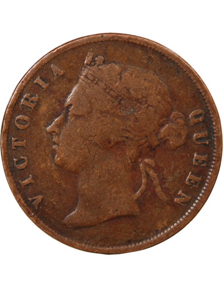 ETABLISSEMENTS DES DETROITS, VICTORIA - CENT 1894 LONDRES