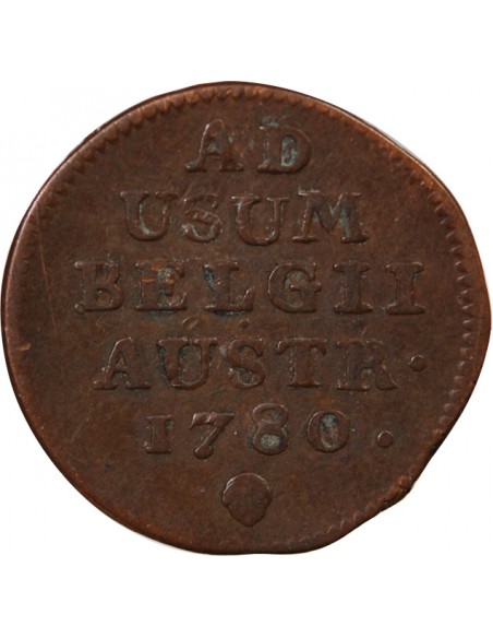 PAYS-BAS AUTRICHIENS, MARIE THERESE - LIARD 1780 BRUXELLES