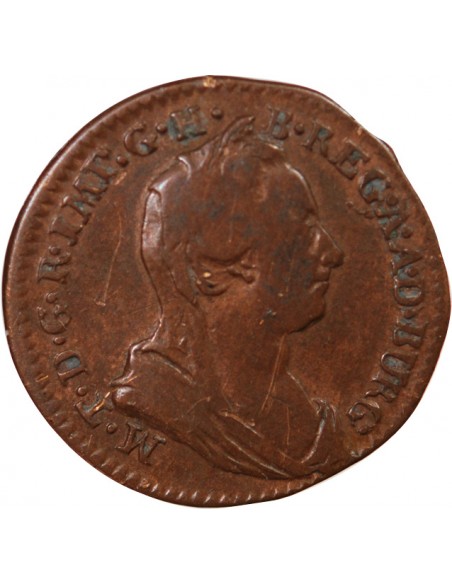PAYS-BAS AUTRICHIENS, MARIE THERESE - LIARD 1780 BRUXELLES