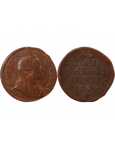 PAYS-BAS AUTRICHIENS, MARIE THERESE - LIARD 1780 BRUXELLES