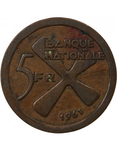 KATANGA - 5 FRANCS 1961
