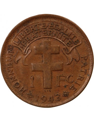 CAMEROUN - 1 FRANC 1943
