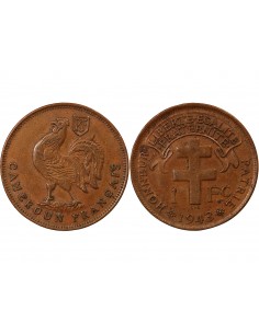 CAMEROUN - 1 FRANC 1943 2