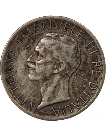 ITALIE, VICTOR-EMMANUEL III - 5 LIRE ARGENT 1929 R ROME