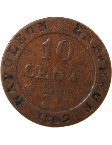 NAPOLEON Ier﻿ - 10 CENTIMES 1809 A PARIS