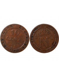 NAPOLEON Ier﻿ - 10 CENTIMES 1809 A PARIS 2