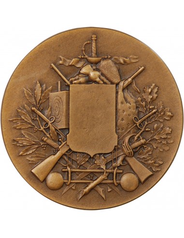 PRATIQUE DES EXERCICES VIRILS - MEDAILLE BRONZE - CURZAY 1910