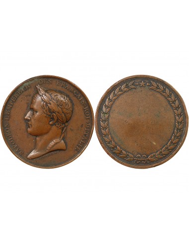 NAPOLEON I - MEDAILLE BRONZE - DUMAREST 1805