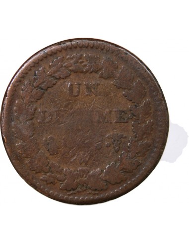 1 décime Cuivre AN 5 Lile