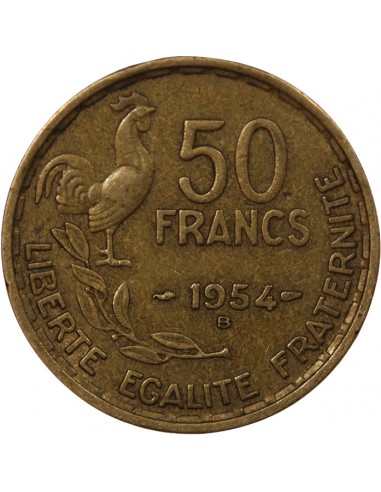 GUIRAUD - 50 FRANCS 1954 B BEAUMONT LE ROGER