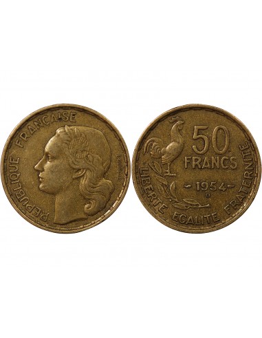 GUIRAUD - 50 FRANCS 1954 B BEAUMONT LE ROGER