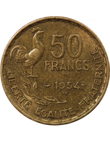 GUIRAUD - 50 FRANCS 1954 B BEAUMONT LE ROGER