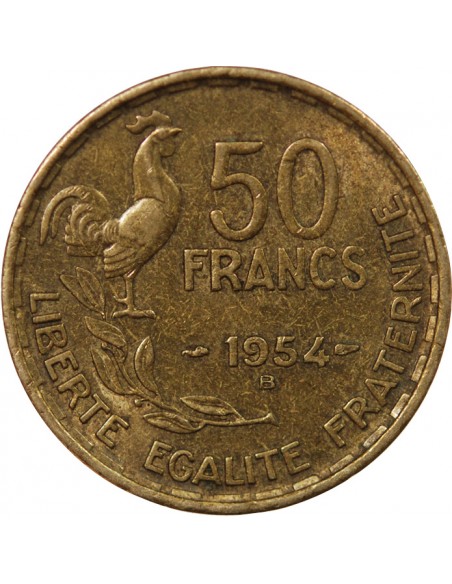 GUIRAUD - 50 FRANCS 1954 B BEAUMONT LE ROGER