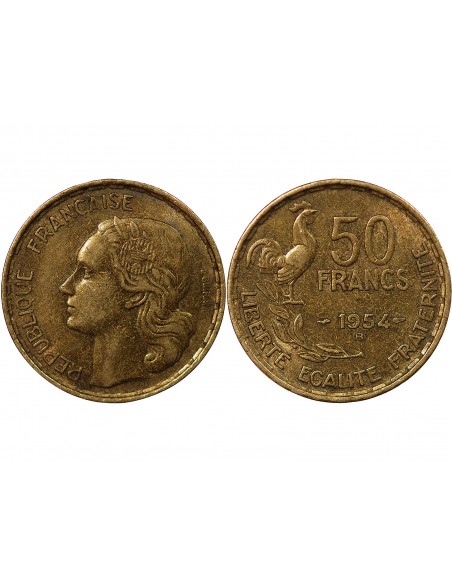 GUIRAUD - 50 FRANCS 1954 B BEAUMONT LE ROGER