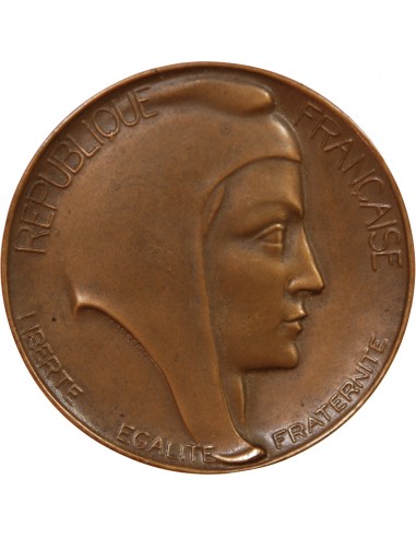 DEPUTE JULIEN LAINE, 1924-1928 - MEDAILLE BRONZE - H. DUBOIS