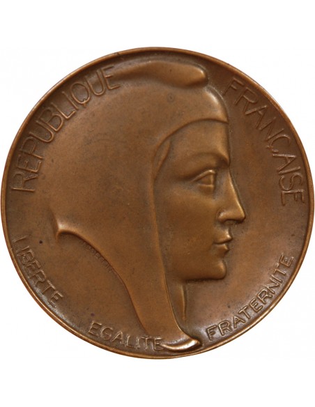 DEPUTE JULIEN LAINE, 1924-1928 - MEDAILLE BRONZE - H. DUBOIS