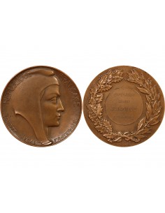 DEPUTE JULIEN LAINE, 1924-1928 - MEDAILLE BRONZE - H. DUBOIS 2