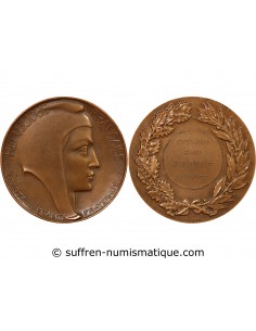 DEPUTE JULIEN LAINE, 1924-1928 - MEDAILLE BRONZE - H. DUBOIS