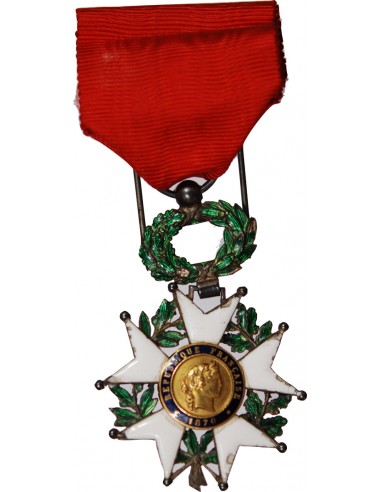 CHEVALIER DE LA LEGION D'HONNEUR - MEDAILLE ARGENT - 1870
