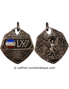 UNION VELOCIPEDE DE FRANCE - MEDAILLE ARGENT - 1914