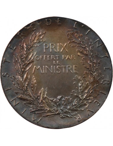 MINISTERE DE L'INTERIEUR, PRIX DU MINISTERE - MÉDAILLE ARGENT O. ROTY