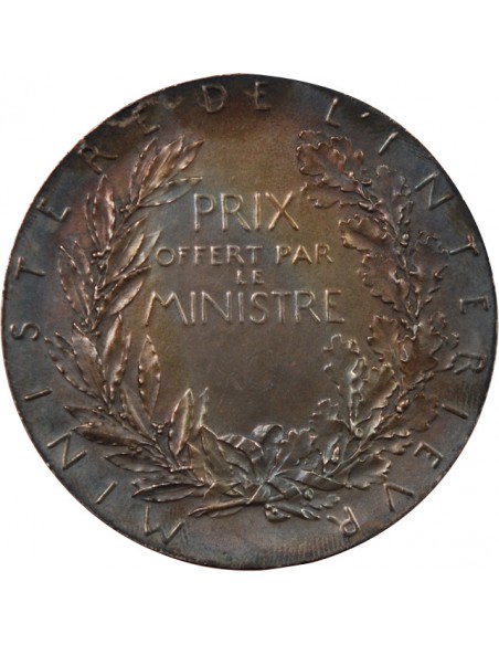 MINISTERE DE L'INTERIEUR, PRIX DU MINISTERE - MÉDAILLE ARGENT O. ROTY
