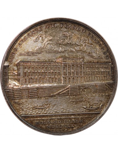 QUAI CONTI, MONNAIE DE PARIS - MEDAILLE ARGENT - 1951, DISTRIBUE A TESSIER