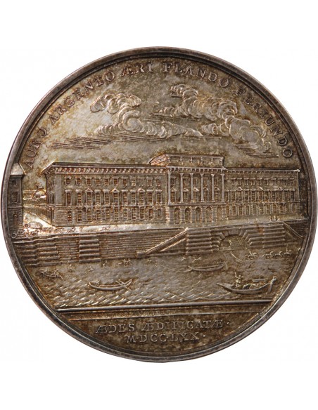 QUAI CONTI, MONNAIE DE PARIS - MEDAILLE ARGENT - 1951, DISTRIBUE A TESSIER