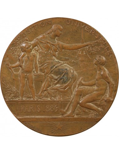 EXPOSITION UNIVERSELLE PARIS 1889 - MEDAILLE BRONZE