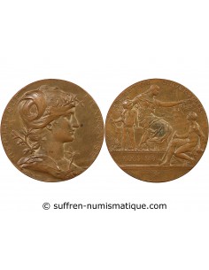 EXPOSITION UNIVERSELLE PARIS 1889 - MEDAILLE BRONZE