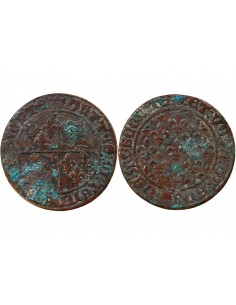 DAUPHINÉ – JETON DE COMPTE LAITON, XVe SIECLE 2