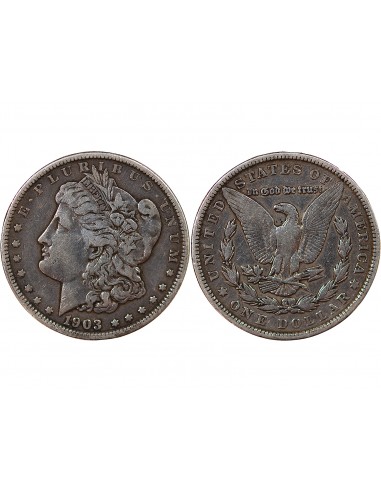 ETATS UNIS - MORGAN DOLLAR ARGENT - 1903 PHILADELPHIE