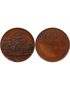 LA COMMUNE, SIEGE DE PARIS – JETON DE PRESENCE 1870, C. VANDENBORRE 2