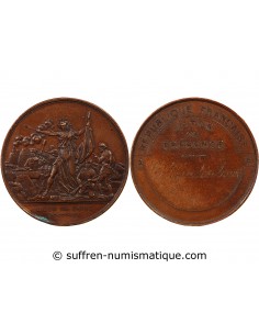 LA COMMUNE, SIEGE DE PARIS – JETON DE PRESENCE 1870, C. VANDENBORRE