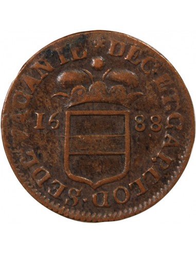 PRINCIPAUTE EPISCOPALE DE LIÈGE, SEDE VACANTE - LIARD - 1688, LIEGE