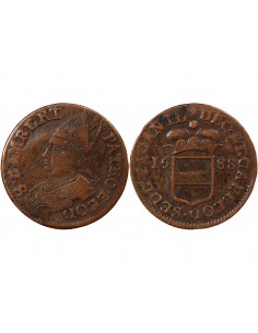 PRINCIPAUTE EPISCOPALE DE LIÈGE, SEDE VACANTE - LIARD - 1688, LIEGE 2