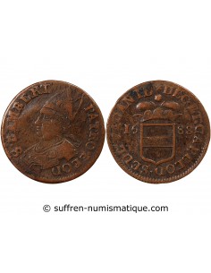 PRINCIPAUTE EPISCOPALE DE LIÈGE, SEDE VACANTE - LIARD - 1688, LIEGE