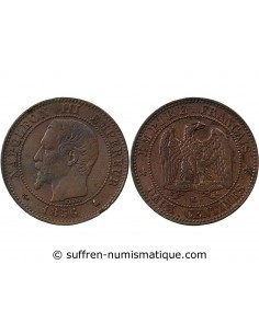 NAPOLEON III - 2 CENTIMES TETE NUE 1856 K BORDEAUX