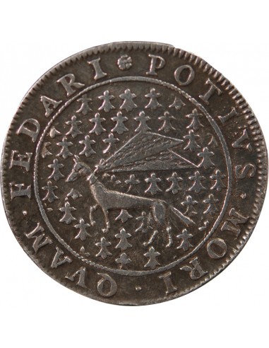 ETATS DE BRETAGNE, LOUIS XIV – JETON ARGENT nd (1655) VITRÉ Daniel 14