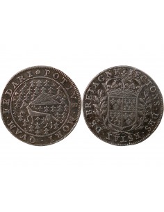 ETATS DE BRETAGNE, LOUIS XIV – JETON ARGENT nd (1655) VITRÉ Daniel 14 2