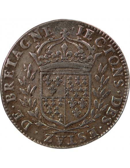 ETATS DE BRETAGNE, LOUIS XIV – JETON ARGENT nd (1657-1675) Daniel 17