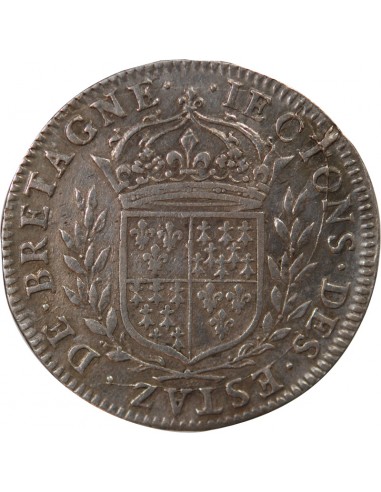 ETATS DE BRETAGNE, LOUIS XIV – JETON ARGENT nd (1657-1675) Daniel 17b
