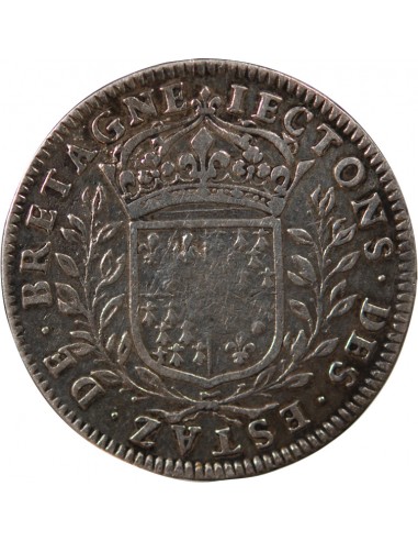ETATS DE BRETAGNE, LOUIS XIV – JETON ARGENT nd (1657-1675) Daniel 18
