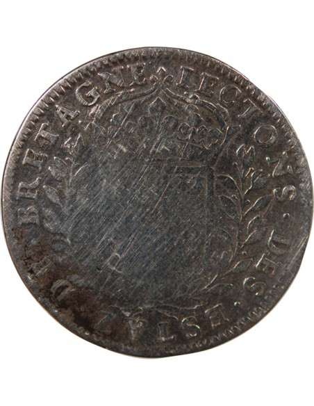 ETATS DE BRETAGNE, LOUIS XIV – JETON ARGENT nd (1657-1675) Daniel 18