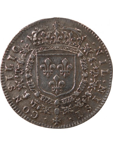 ETATS DE BRETAGNE, LOUIS XIV – JETON ARGENT nd (1661) NANTES Daniel 20