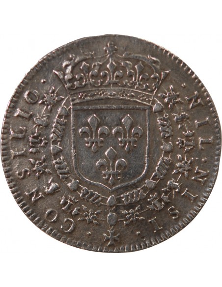 ETATS DE BRETAGNE, LOUIS XIV – JETON ARGENT nd (1661) NANTES Daniel 20